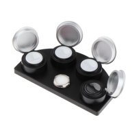 Magideal - Soporte Para Taza De Aceite Para Reloj, Plato Para Aceite, 4 Platos, Ligero, Práctico Accesorio, Herramienta De Reparación, Herramienta De Inmersión E Plata