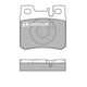 thumbnail image 2 of Pastillas Freno para auto Mercedes Benz 400 E 1984-1996 Trasero, 2 of 4