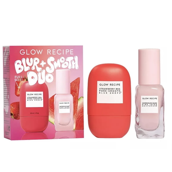 Glow Recipe Duo Blur + Smooth Hidratante para Refinar Poros