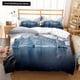 thumbnail image 1 of x2054 Bed SheetsAntarctica Landscape Duvet Cover Lovely Penguin Bedding Set Iceberg Glacier Quilt Cover Polyester Comforter Cover 3-Piece Bedding Set (1 Duvet Cover + 2 Pillow Shams) nj2054, 1 of 5