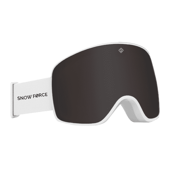 Antiparras Magnéticas Ski & Snowboard North Pole / Negro - Blanco - Blanco