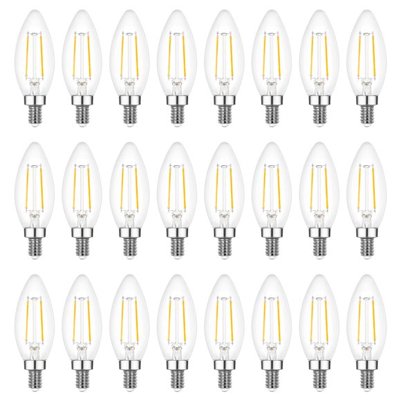 Bombilla LED Sigalux E12 3W 5000K Regulable - Pack de 24