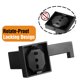 thumbnail image 4 of Portarrollos HITSLAM de acero inoxidable 304 negro mate, 4 of 6