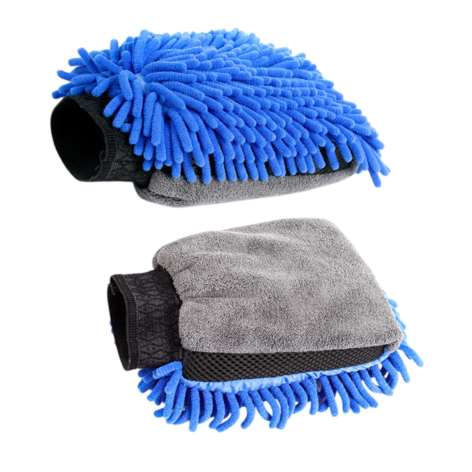 Magideal - Guante Genérico De Lavado De Autos Guante De Polvo Para Automóviles Buenas Absorbencias Detallado De Automóviles Accesorio Para Automóviles De Cocina