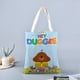 thumbnail image 2 of Hey Duggee Bolso de tela con estampado de lienzo para mujer, bolsa de compras reutilizable y estética, con cremallera interior, regalo para mujer, 35 × 40 cm., 2 of 6