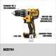 thumbnail image 3 of Taladro Ator. Sin Carbones 20v Xr + 2 Bat Dewalt Dcd791d2-b2, 3 of 5