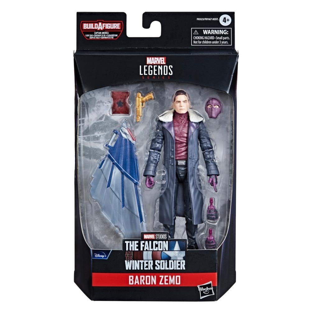 Figura Barón Zemo Hasbro Marvel 6 Pulgadas