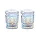 thumbnail image 1 of Juego de 6 vasos coloridos: vasos brillantes y románticos para agua, bebidas, cócteles, té y jugos., 1 of 5