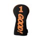 thumbnail image 4 of Fundas De Cabeza De Golf Para Palos De Golf Para Accesorios Deportivos Transporte De Golfista Color Negro 1, 4 of 5