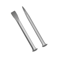 Ioensy - Cincel De Cemento De 2 Piezas, Cincel De Mampostería De Hormigón Para Acero Al Carbono Resistente A Rocas, 250Mm