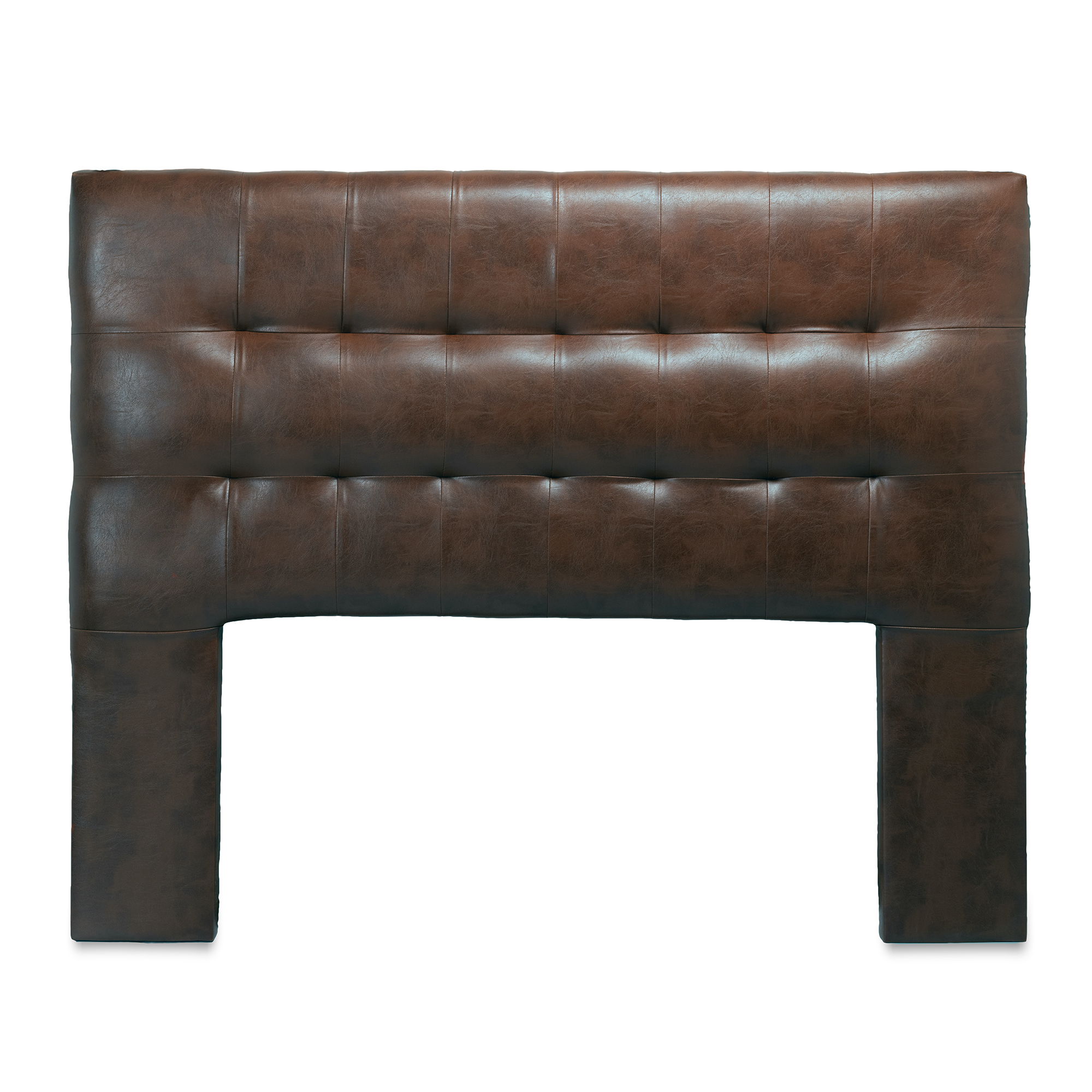 Espumaquel - Respaldo 2 Plazas Pu Café Oscuro Cp Alice