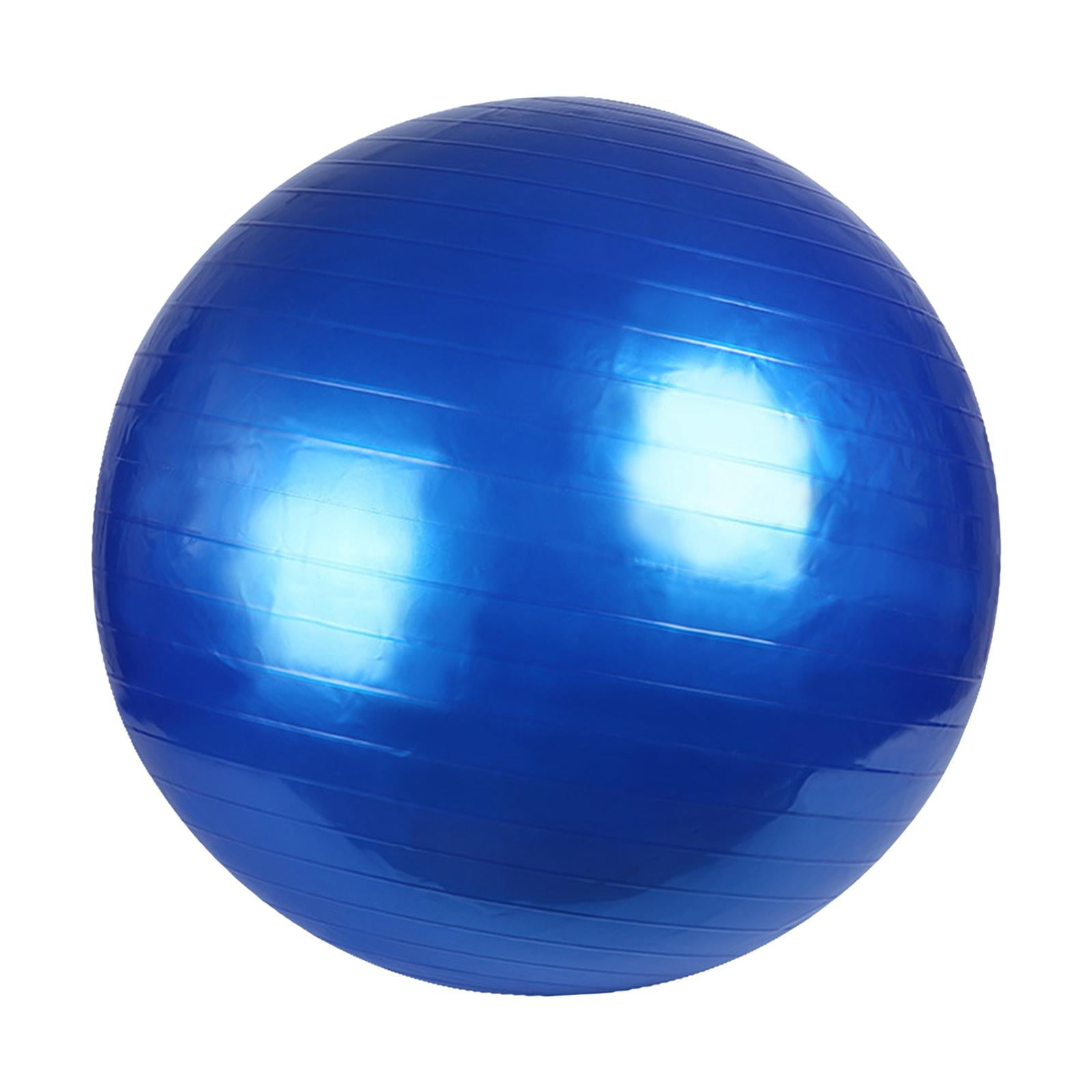 Magideal - Pelota De Yoga, Pelota De Equilibrio, Pelota De Estabilidad Gruesa Antideslizante Antiexplosión Para Mujeres, Entrenamiento, Competición, Ejercicio, P 65cm Azul