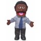 thumbnail image 1 of Títere de mano Silly Puppets Calvin de 36 cm, hombre de negocios negro, 1 of 5