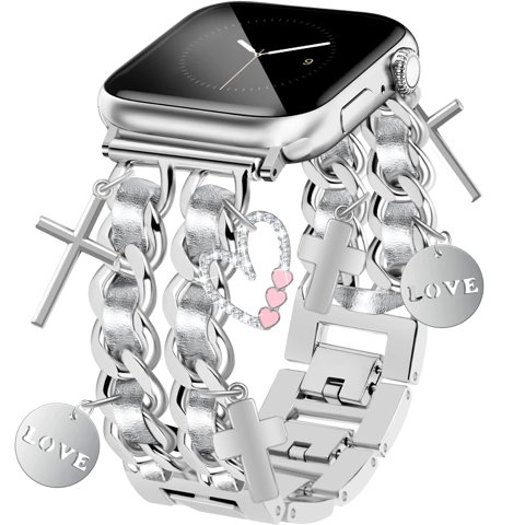Pulsera Newlibery Silver Metal Ajustable Plata Mujer
