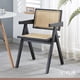 thumbnail image 3 of Silla Sitial Butaca Chandigarh Madera Rattan Negra, 3 of 3