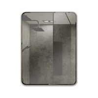 Genérico - Espejo Rectangular Simple Joytek 90X70Cm Entx1009C