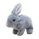 thumbnail image 3 of Juguete De Conejo Interactivo Muñeco De Conejito De Peluche Para Fiesta Favores Festival Gris, 3 of 5