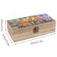 thumbnail image 2 of Manny Manitas Caja Organizadora de Madera Rústica - Caja Decorativa Multifuncional para Escritorio, Hogar, Oficina, Joyas y Manualidades, 2 of 6