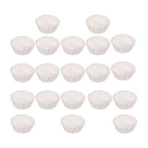 Magideal - 100 Piezas Revestimientos Desechables De Papel Para Freidora De Aire Revestimientos De Papel Para Hornear Resistentes Al Aceite Para Muffins De Patata