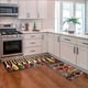 thumbnail image 1 of 1/2pcs Boho Anti Fatigue Kitchen Rugs, Vintage Absorbent Non Slip Cushioned Rugs, Stain Resistant Waterproof Long Strip Floor Mat, Comfort Standing Mats, Living Room Bedroom Bathroom Kitchen Sink Laun, 1 of 5