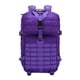 thumbnail image 2 of Senderismo Mochila Paquete Camping Aventura Escuela Rucksack Molle Bag Purple, 2 of 5