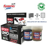 Fusion Epoxy - Pegamento Epoxy Uno Negro