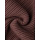 thumbnail image 5 of INSPIRE CHIC Vestido de Mujer de Manga Larga Otoño 2026 Cuello Redondo Tejido de Punto Acanalado Plisado Vestidos Midi Línea A XL Café Oscuro, 5 of 6