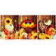 thumbnail image 4 of Letrero decorativo de madera reversible Grace Home con forma de calabaza o muñeco de nieve, 4 of 7