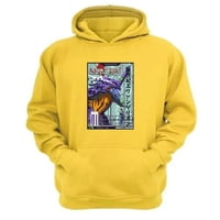 Genérico - Polerón Canguro Evangelion Amarillo Talla M Unisex