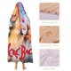 thumbnail image 4 of Hemos Vuelto Manta Capa con Capucha Anti-Bolitas, Manta de Lana Ártica Suave, Manta Portátil de Felpa Ligera y Lujosa, Poncho para Siesta en Casa y Oficina, 100*130cm, 4 of 6