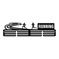 Ioensy - Perchero De Exhibición Para Colgar Medallas, Fácil De Instalar, De Hierro, Para Colgar En Casa O Correr.