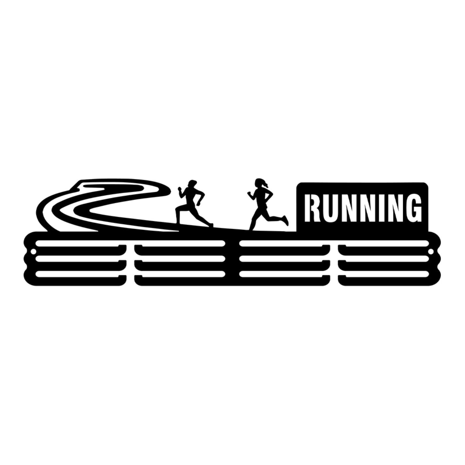 Ioensy - Perchero De Exhibición Para Colgar Medallas, Fácil De Instalar, De Hierro, Para Colgar En Casa O Correr.