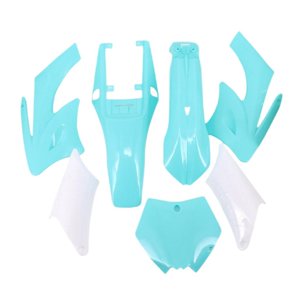 Magideal - Kit De Guardabarros Para Carrocería, Piezas De Repuesto, Premium, Fácil De Instalar, Alto Rendimiento, Reemplaza Accesorios Azul