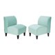 thumbnail image 5 of Living Lua Sofa 3 Cuerpos + 2 Poltronas Felpa Verde Agua, 5 of 6