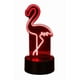 thumbnail image 2 of Lampara Ilusion 3d Flamenco De 7 Colores Base Touch, 2 of 6