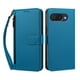 thumbnail image 1 of Funda Tipo Billetera para Google Pixel 10A con Soporte y Bolsillo con Cierre Azul, 1 of 1