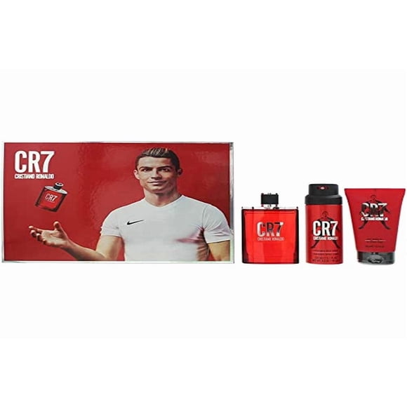 Set de regalo de perfume CR7 Cristiano Ronaldo para hombre 100 ml