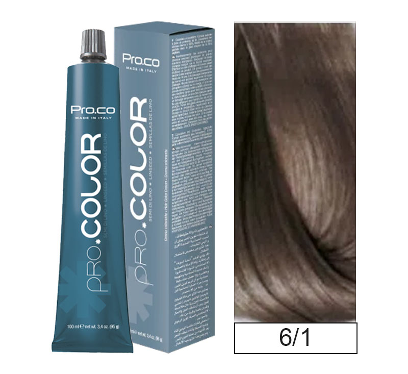 Bbcos - Tintura Permanente Pro.Color 6/1 100Ml + Oxidante