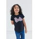 thumbnail image 3 of Barbie para niñas para niñas de 3 camisetas de 3 paquetes rosa/negro 4t, 3 of 3