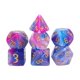 thumbnail image 4 of Juego De Mesa De Dados Acrílicos De 7 Piezas, Accesorios Para El Aula, Juego De Dados Poliédricos, Azul, 4 of 5