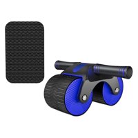 Ioensy - Rueda Abdominal De Rebote Automático, Rueda De Rodillo Ab Para Entrenamiento De Oficina Unisex Azul