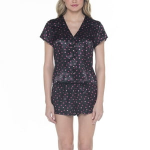 Lady Genny - Pijama Satin Corto Mujer