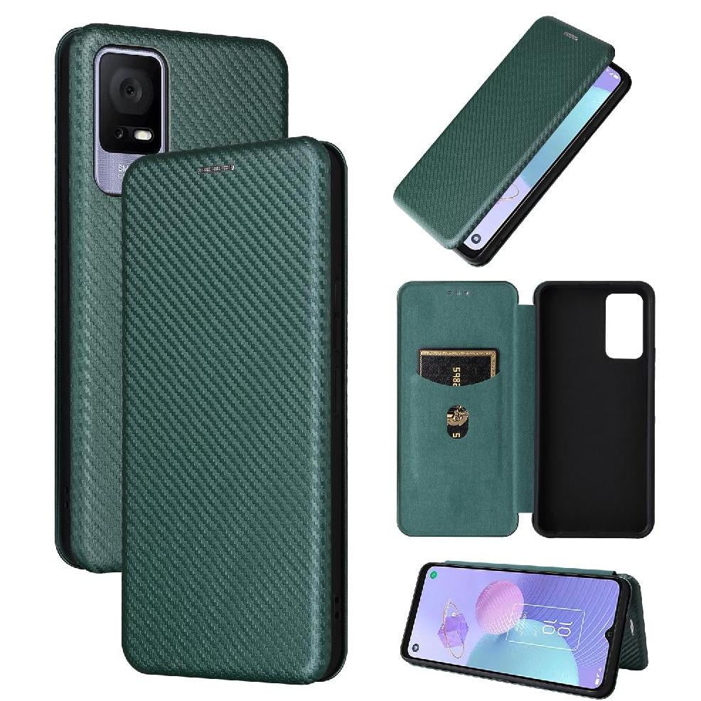 Funda Flip Para Foxdock Tcl 405 - Funda Magnética De Negocios, Funda Protectora Delgada