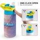 thumbnail image 4 of Abominable Botella de Agua con Tapa Pop Top de Un Toque, Acero Inoxidable, a Prueba de Fugas, para Deportes, Botella Infantil azul 12 oz, 4 of 6