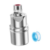 Ioensy - Conector Macho De Control De Nivel De Agua Automático Para Tanque De Agua De Bomba De Agua Espesar 3/4 ""Superior