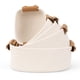thumbnail image 1 of Juego de cestas de almacenamiento ZICOTO, resistentes cuerdas de algodón, 5 unidades, color beige, 1 of 9