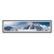 thumbnail image 1 of Cuadro Panorámico Los Alpes Suizos con Marco Negro 80x20 CM, 1 of 1