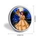 thumbnail image 2 of Bella de La bella y la bestia-Theme Round Button Badge: Premium Metal Construction, Ideal for High-End Events 2.8 cm, 2 of 6