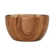 thumbnail image 1 of Ensaladera De Madera Natural Redonda De Primera Calidad, Utensilios Para Servir Frutas, Cuencos De 10x6 Cm, 1 of 3