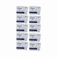 Pack 10 Jabónes Dove En Barra Beauty Cream 75G Limpieza E Hidratación